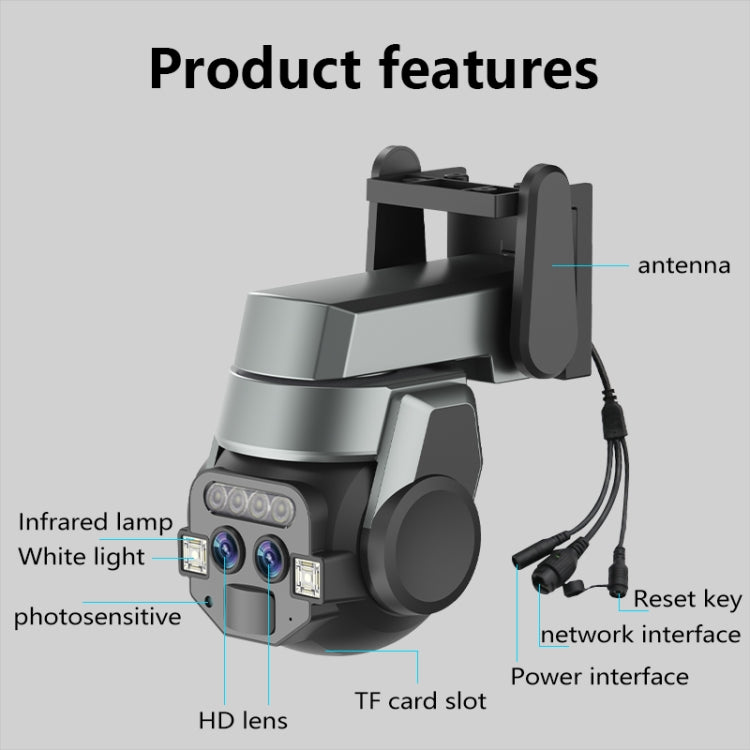 Q820 6MP 10X Binocular Zoom Dual Light Source Outdoor IP67 Waterproof WiFi Camera, Q820 Q820 6MP 10X Binocular Zoom Dual Light Source Outdoor IP67 Waterproof WiFi Camera, Q820